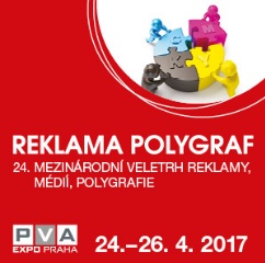Reklama Polygraf 2017 - Lepíky na start!