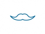 Movember self- adhesive mustache and facial