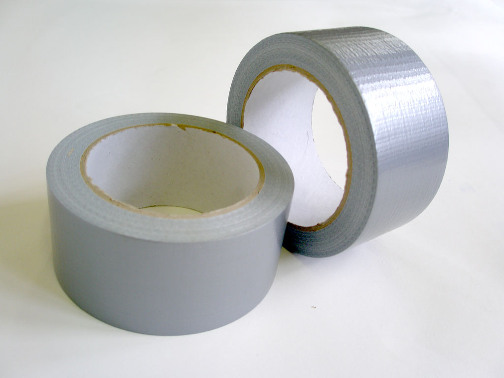 Duck tape stříbrná